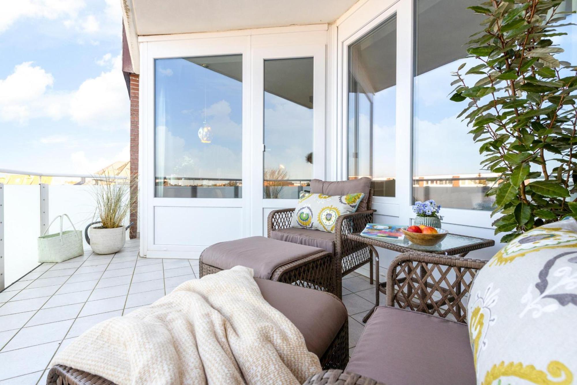 Neu! Ferienwohnung Sunset Loft Wohlfuehlatmospaehre Mit Weitblick In Westerland Sylt Buitenkant foto
