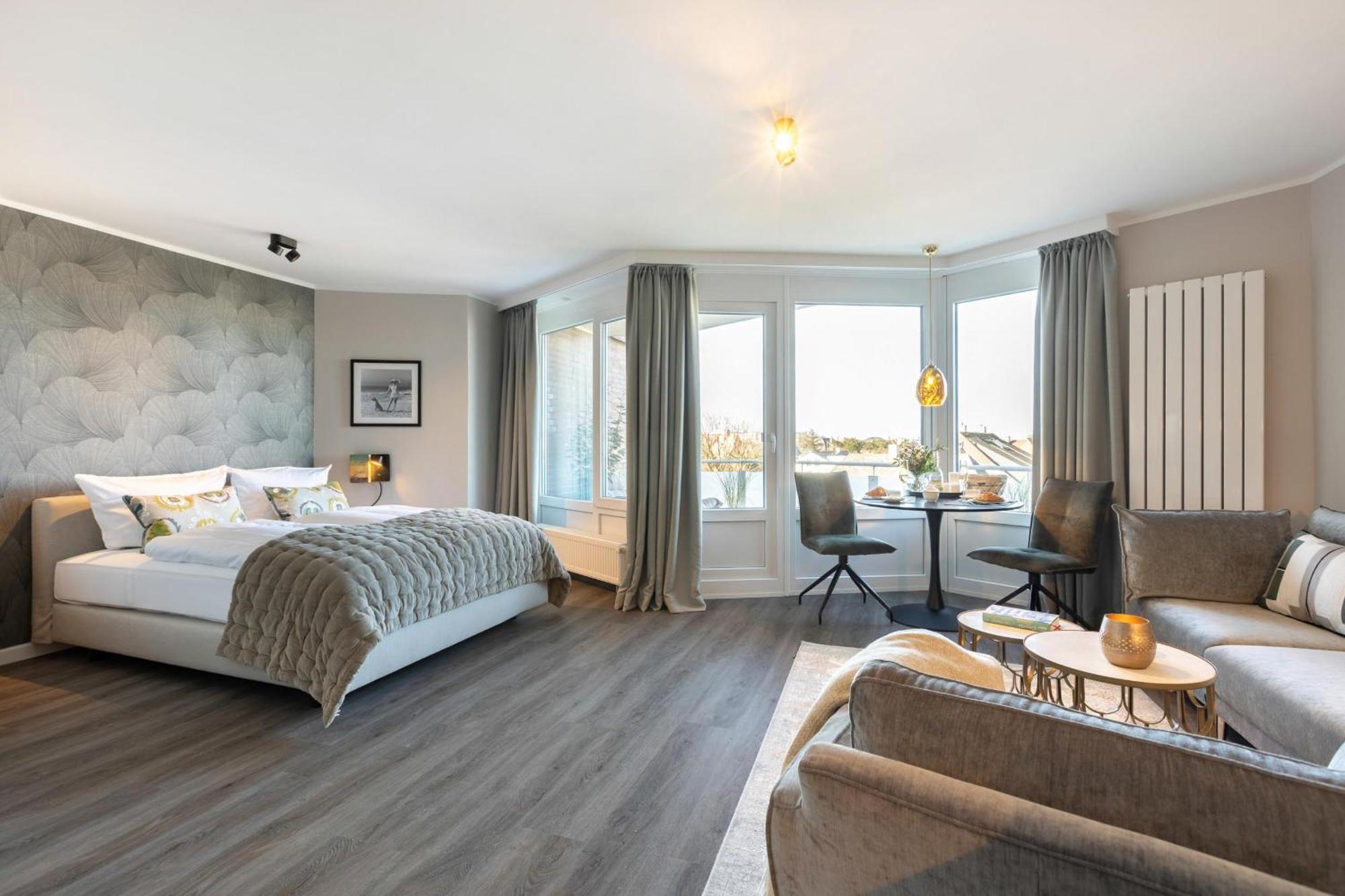 Neu! Ferienwohnung Sunset Loft Wohlfuehlatmospaehre Mit Weitblick In Westerland Sylt Buitenkant foto