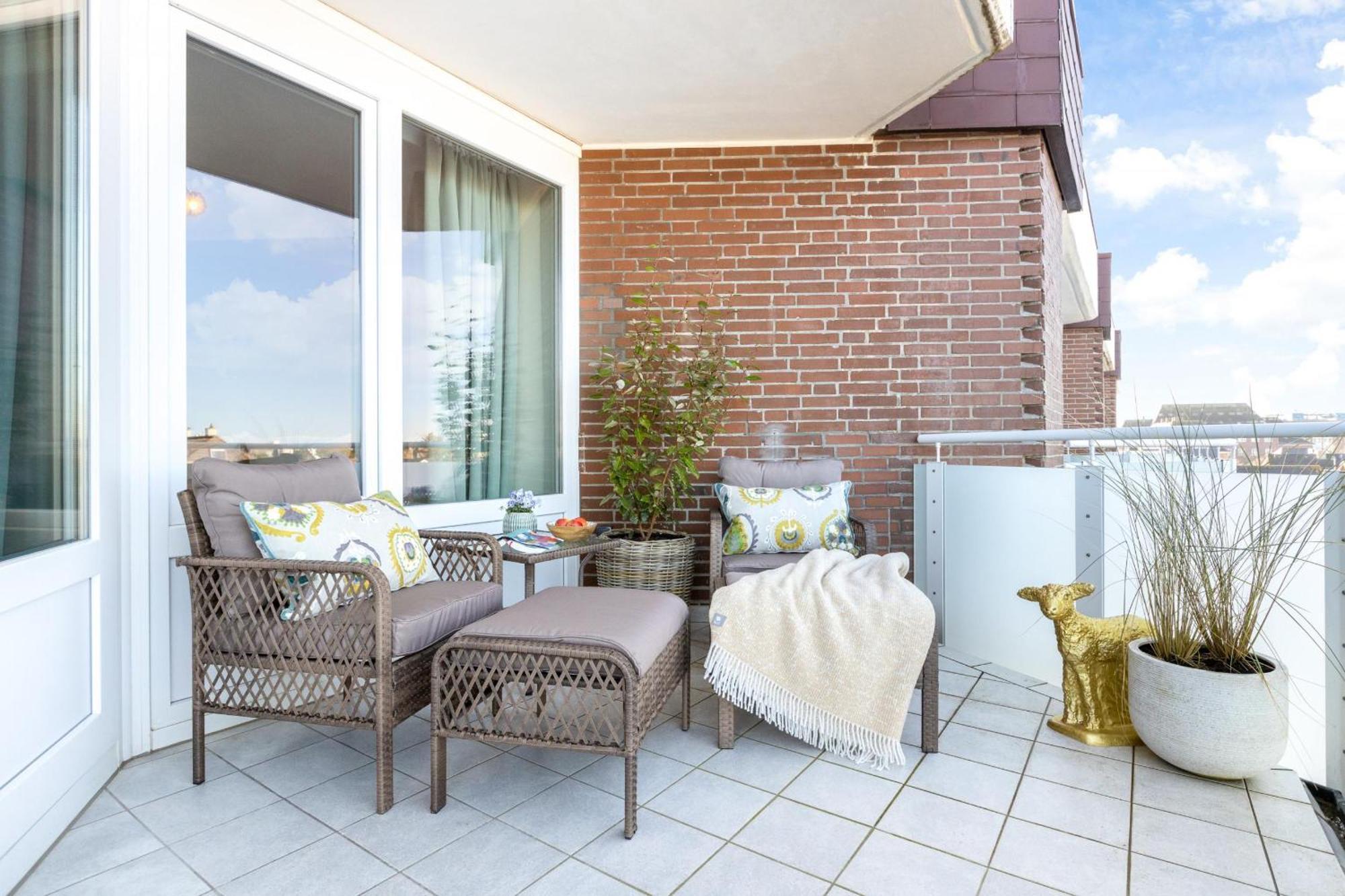 Neu! Ferienwohnung Sunset Loft Wohlfuehlatmospaehre Mit Weitblick In Westerland Sylt Buitenkant foto
